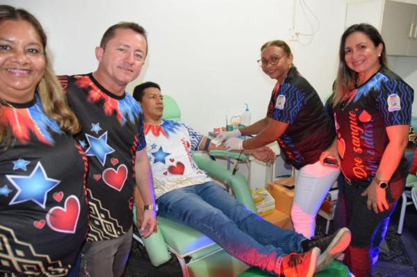 Banco de sangue de Parintins inicia campanha alusiva ao Festival 2022