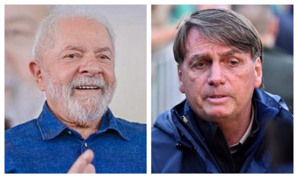 Lula tem 43% das intenções de voto, ante 35% de Bolsonaro