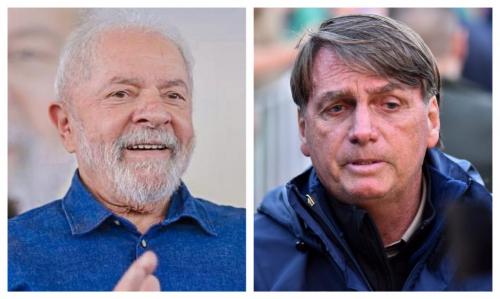 Lula tem 43% das intenções de voto, ante 35% de Bolsonaro