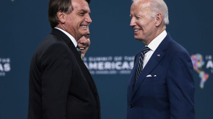 Biden falou a Bolsonaro que acredita no sistema eleitoral do Brasil, diz porta-voz