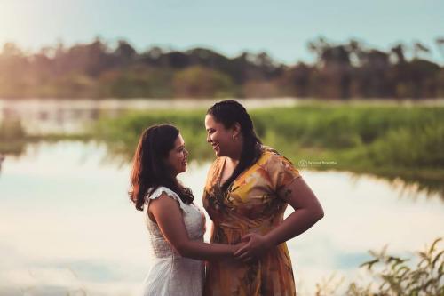 O amor de Edmê e Rahissa, VEJA