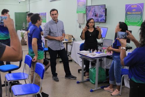 Mateus Assayag parabeniza UEA e SAMSUNG pela realização do Projeto OCARA