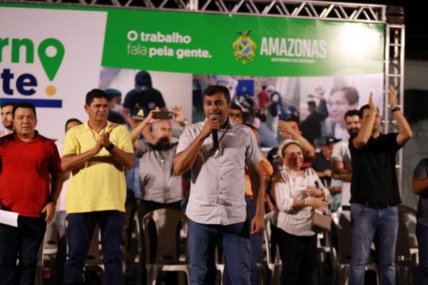 Wilson Lima inaugura Ilumina+ Amazonas na sede de Parintins e na Vila Amazônia