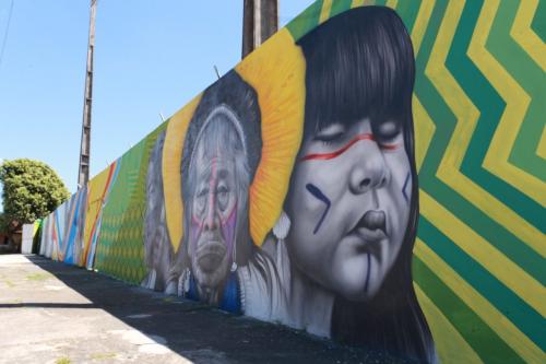 Galeria a céu aberto expõe arte parintinense em ruas e pontos turísticos de toda a cidade