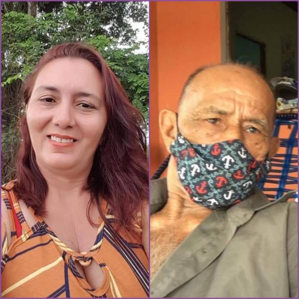A polivalente Walmira Oliveira e o presidente do Barcelona Edmilson Mourão partiram para os braços de Deus