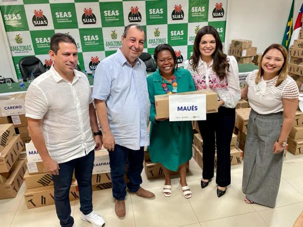 Trabalho do Senador Omar ajuda a equipar a assistência social em Manaus e no interior do Amazonas