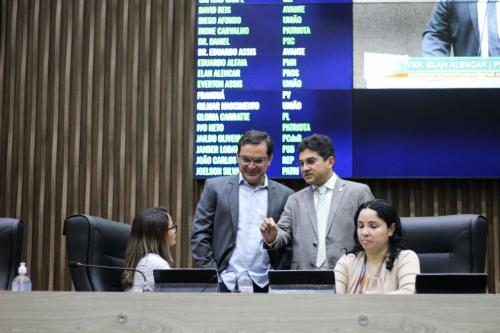 Mateus Assayag cumpre agenda de trabalho na Câmara de Manaus para troca de experiências