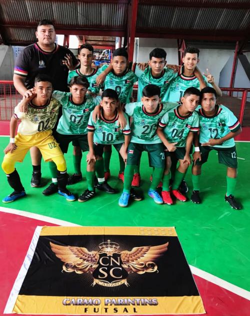 De virada, Futsal Infantil do Colégio do Carmo vence jogo de estreia no JEAs