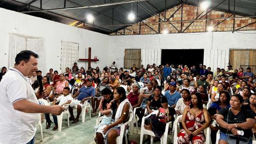 Tony Medeiros reúne indígenas e ribeirinhos nos municípios do Alto Solimões 