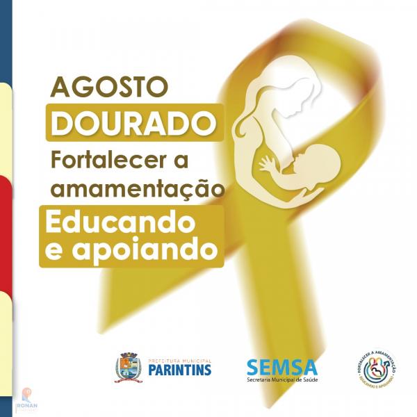 Incentivando a amamentação, Prefeitura de Parintins divulga programação do agosto Dourado