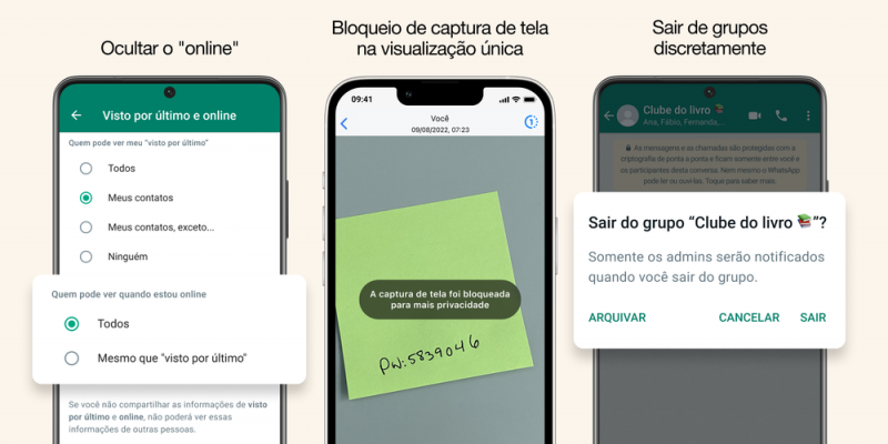 WhatsApp começa a permitir 'saída silenciosa' de grupos