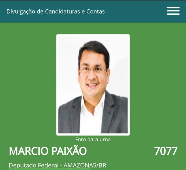 Márcio Paixão tem candidatura a Deputado Federal registrada no TRE-AM