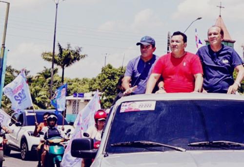 Tony Medeiros comanda carreata de largada da campanha à reeleição   