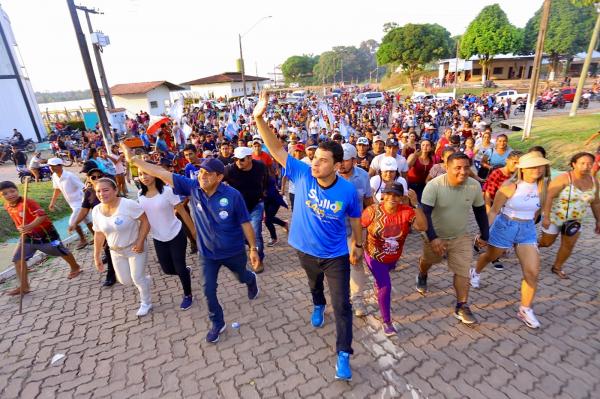 'Independente de número de eleitores, meu compromisso é com todo Estado', ressalta Saullo Vianna em visita ao Baixo e Médio Amazonas