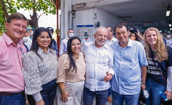 Lula e Eduardo Braga visitam fábrica da Honda e garantem preservação da Zona Franca de Manaus   