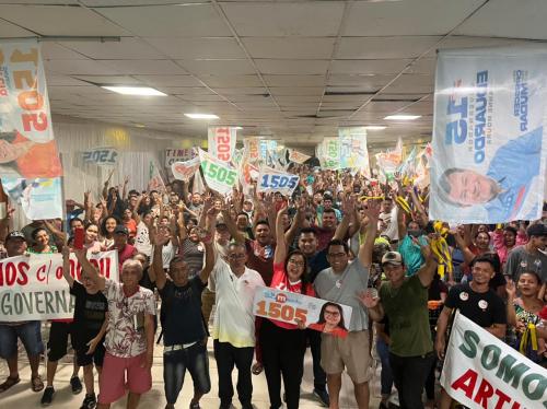 Márcia Baranda tem recepção festiva em reunião com apoiadores  e confirma compromisso com a política do bem comum