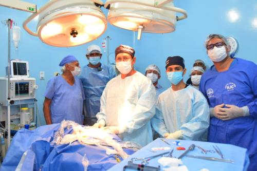 Pacientes relatam gratidão ao serem beneficiados em jornada de cirurgia, em Parintins