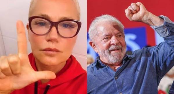 Xuxa faz o L e confirma voto a Lula