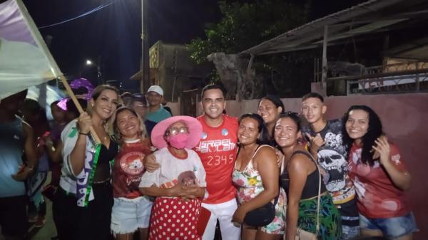 Israel Paulain encerra campanha  para Deputado Federal na Baixa do São José   