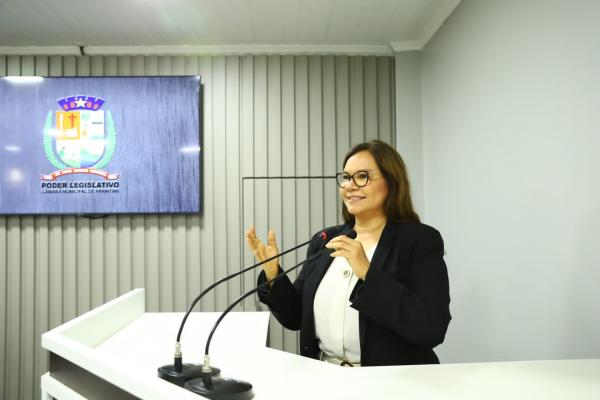 Márcia Baranda agradece os votos e diz que vai continuar defendendo os interesses da população