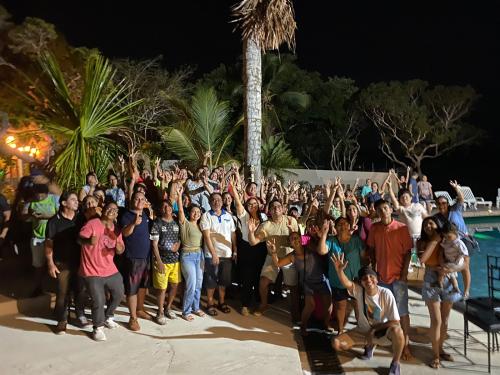 Márcia Baranda confraterniza com apoiadores para agradecer o empenho no período eleitoral 