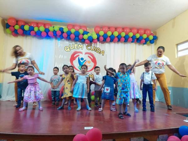 Centro Educação Infantil Mirinópolis realizou o dia Quem Cuida de Mim 