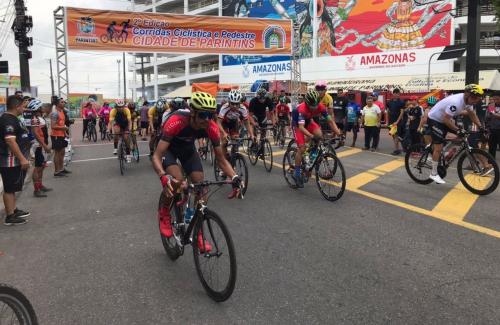 Mais de 150 atletas ganharam as ruas na disputa da 2ª edição da Corrida Ciclística e Pedestre Cidade de Parintins   