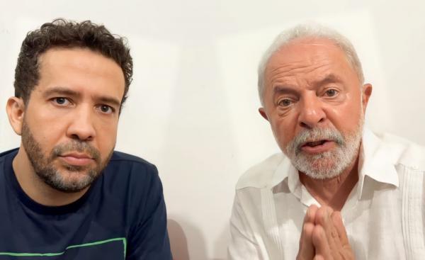 Na live com Janones, Lula garante aumento real do salário mínimo e auxílio de R$ 600