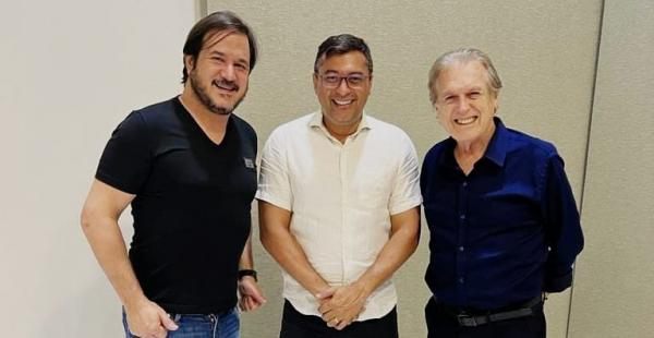 Presidente e vice do União Brasil vem ao Amazonas para parabenizar governador Wilson Lima pela reeleição