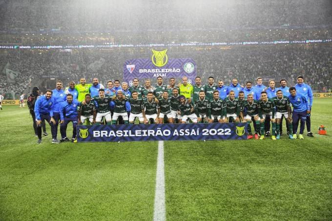 Os números da campanha do Palmeiras, campeão brasileiro de 2022
