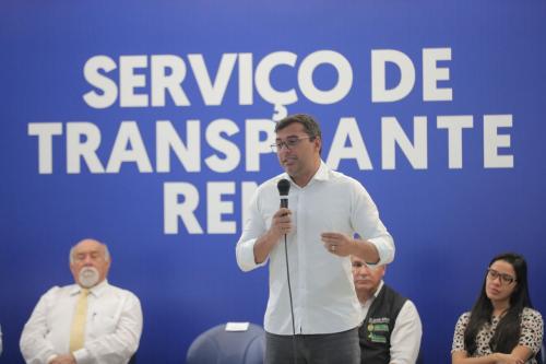 Wilson Lima anuncia realização de transplantes renais no Hospital Delphina Aziz