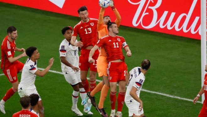 Em duelo inédito, Estados Unidos e País de Gales ficam no empate pelo Grupo B