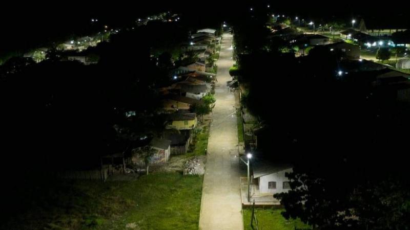 Mocambo, Caburi e Boa Esperança do Zé Açu receberam 784 luminárias modernas, por meio do programa Ilumina+ Amazonas