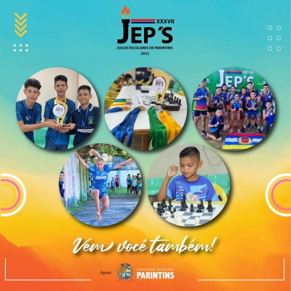 Disputa do 37° JEPs reúne cerca de 3 mil atletas e mais de 30 escolas