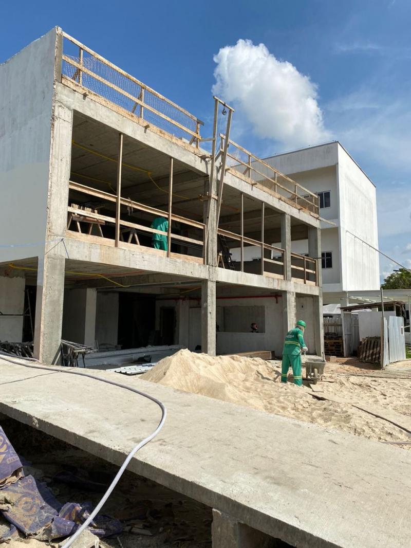 Construção do primeiro hospital veterinário do Amazonas alcança 72% de execução
