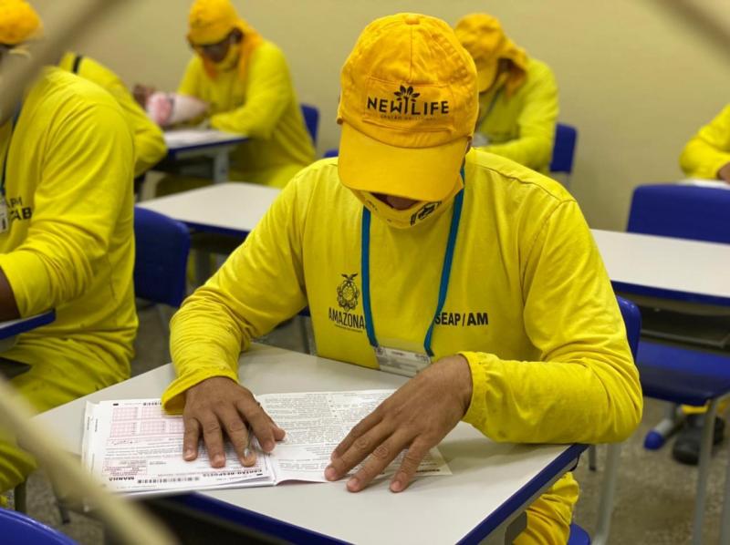 Amazonas alcança 2ª colocação nacional nos índices de Educação Prisional