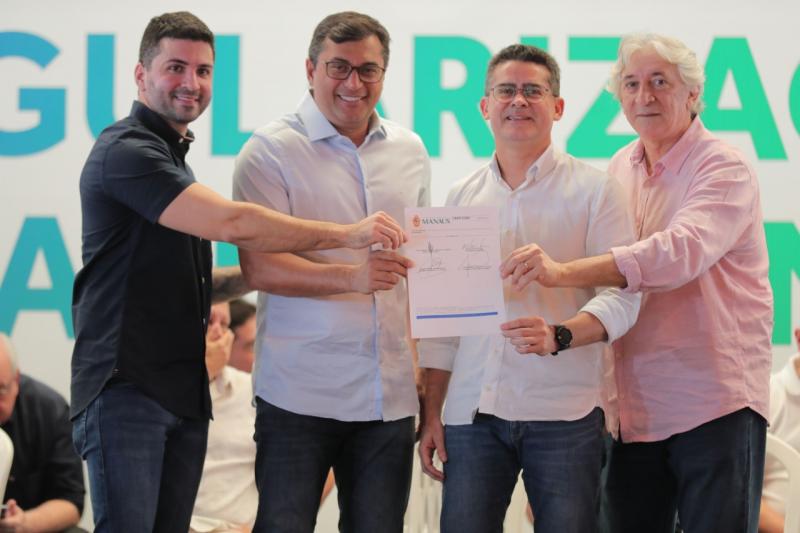 Governador Wilson Lima entrega o Habite-se de 9 mil unidades habitacionais do conjunto Nova Cidade