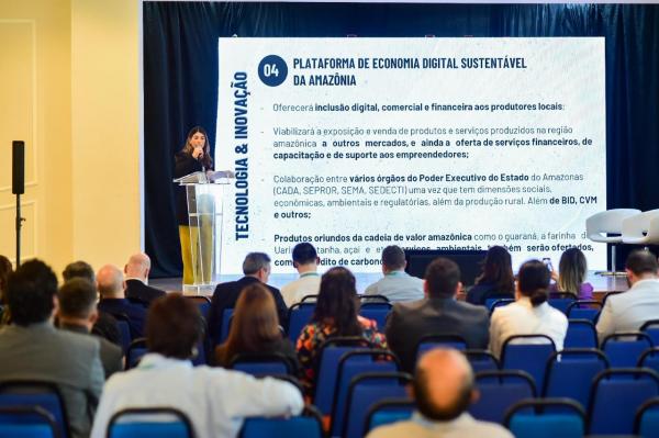 Em conferência internacional, Amazonas desponta como cenário ideal para investimentos em sustentabilidade e economia criativa