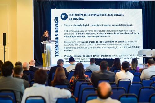 Em conferência internacional, Amazonas desponta como cenário ideal para investimentos em sustentabilidade e economia criativa