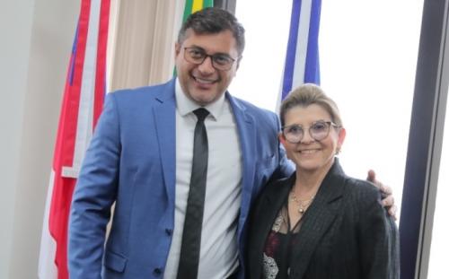 Do governador Wilson Lima à nova presidente do TJAM Nélia Caminha ‘Só conseguimos avançar com união’ 