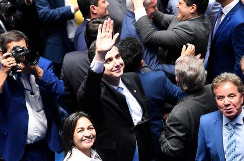 Rodrigo Pacheco é reeleito presidente do Senado 