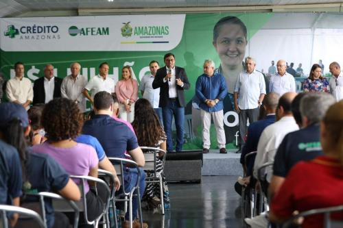 Wilson Lima anuncia oferta de R$ 277 milhões em crédito da Afeam e lança duas novas linhas de financiamento