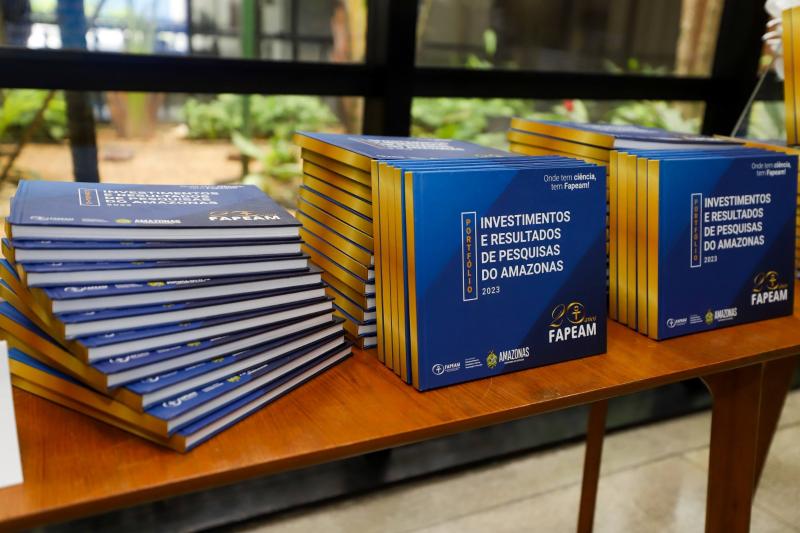 Fapeam disponibiliza Portfólio de Investimentos e Resultados de Pesquisas em formato digital