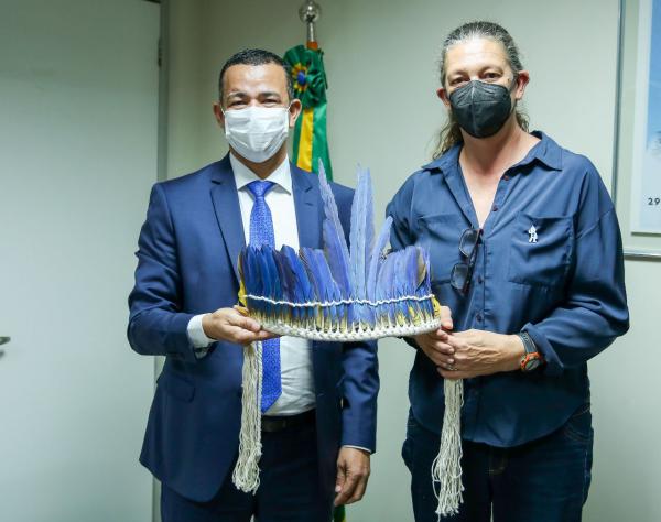 Diretor-presidente da Faar se reúne com a Ministra do Esporte