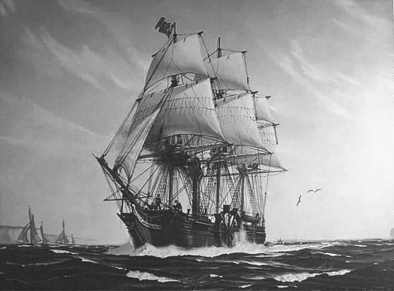 Destroços encontrados na costa dos EUA podem ser do primeiro navio a vapor que cruzou o Atlântico