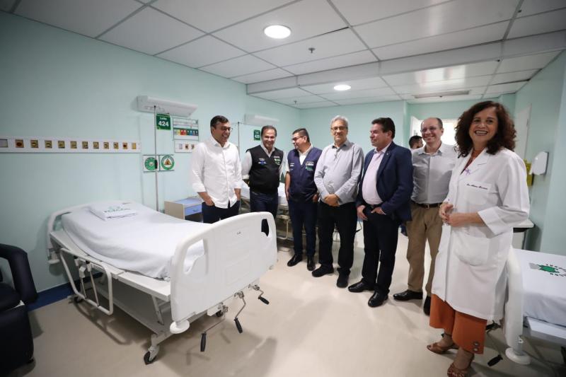 Wilson Lima amplia oferta de leitos de cirurgias e capacidade de quimioterapias no Cecon   