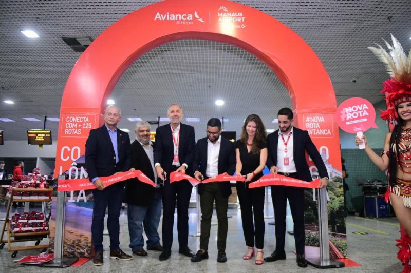 Novo voo que conecta Manaus a Bogotá, sem escalas, é inaugurado