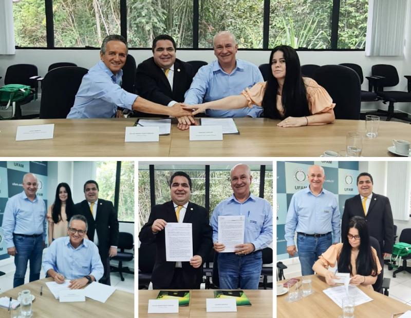 Ufam e Potássio do Brasil selam acordo para contribuir com o desenvolvimento socioeconômico ambiental de Autazes