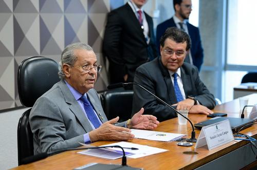 Senador Eduardo Braga é eleito vice-presidente do Conselho de Ética do Senado, Omar Aziz é membro titular 