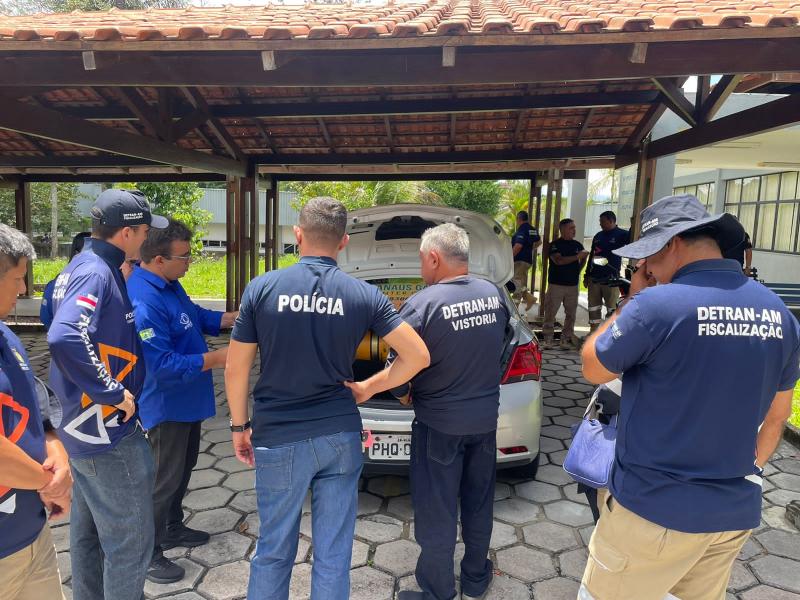 Ipem-AM realiza treinamento para fiscais do Detran-AM